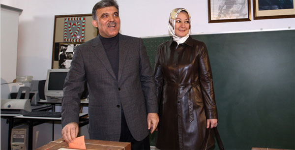 Abdullah Gül oy