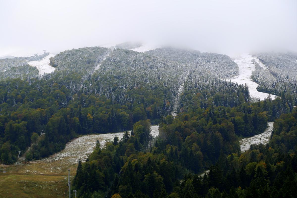 Bosna Hersek ilk kar
