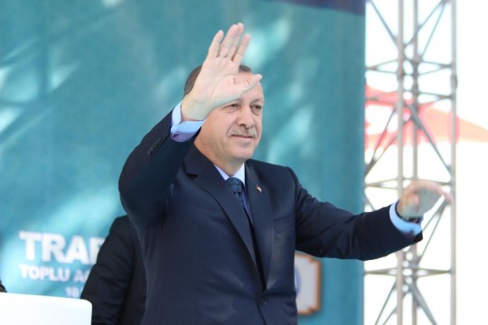 Erdoğan Trabzon'da