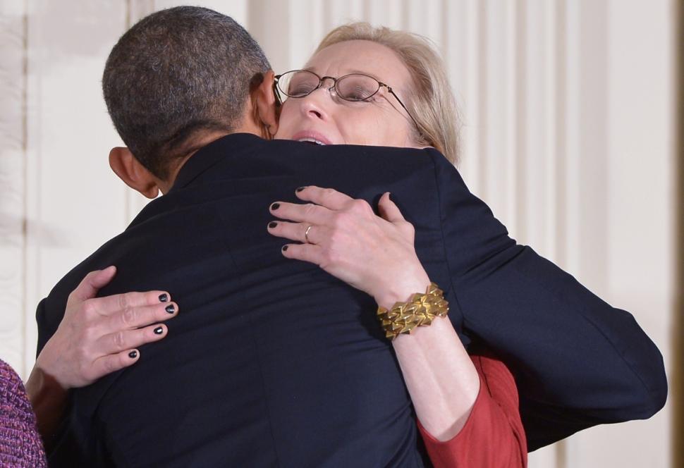 Obama Meryl Streep