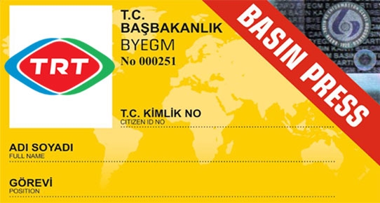 TRT basın kartı
