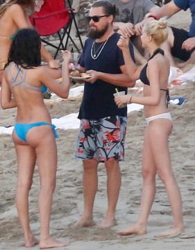 Leonardo DiCaprio Beach St Barts