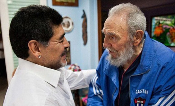 maradona-fidel-castro