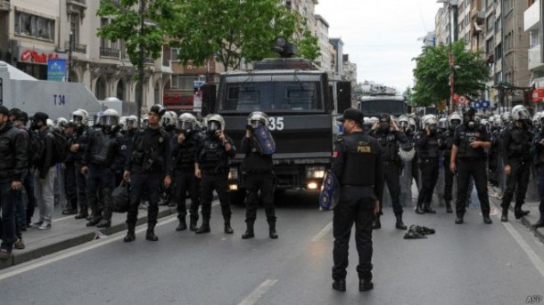 taksim yollar kapali