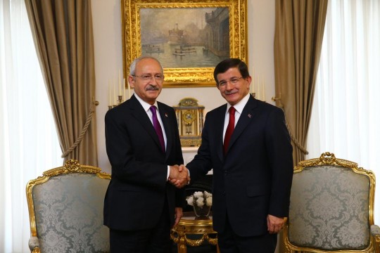 Davutoğlu Kılıçdaroğlu