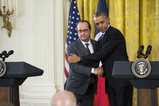 Obama Hollande