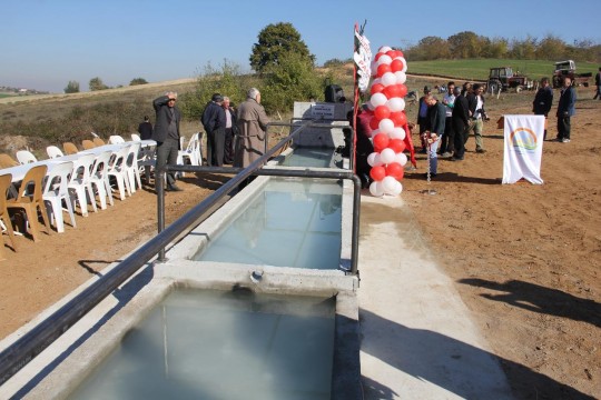 Edirne Valisi törenle yalak açılışı yaptı 2 yalak acilisi