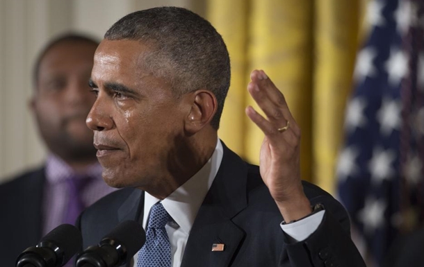 ABD Başkanı Obama gözyaşlarını tutamadı