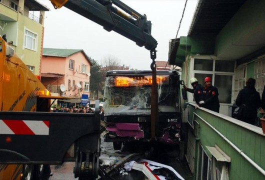 halk otobusu kaza