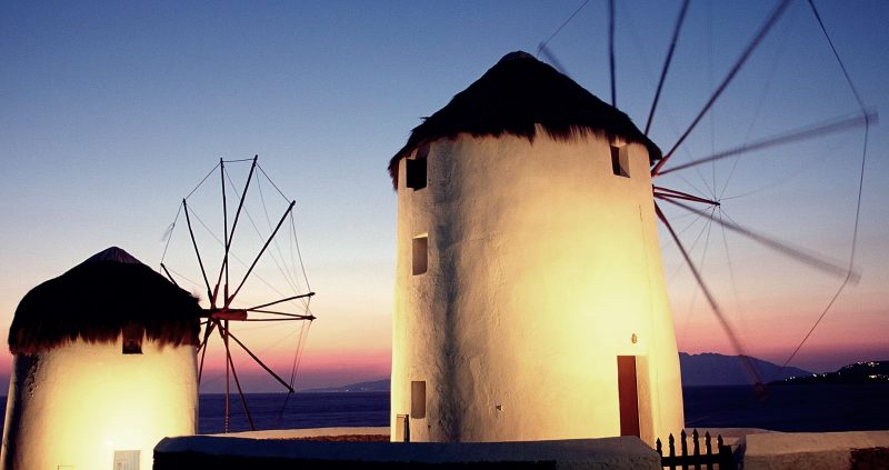 Mykonos hakkında 10 bilgi 4 Mykonos - Yeldeğirmenleri