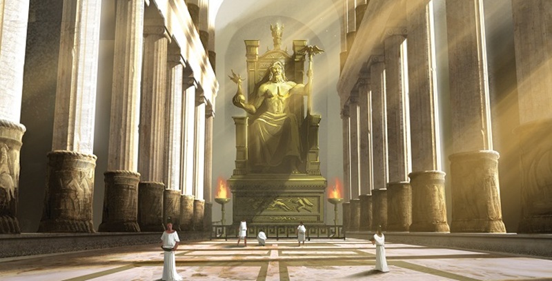 Dünyanın Yedi Harikası - Zeus Heykeli