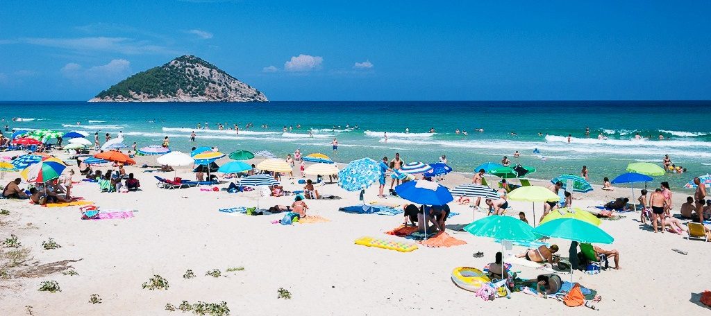 Turistlerin akın ettiği Thassos adasının en güzel plajları 2 Paradise Beach