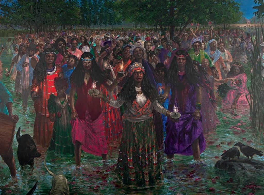 Nedret Sekban ile son sergi üzerine 2 7 Arınma TUYB 200x270 cm 2013