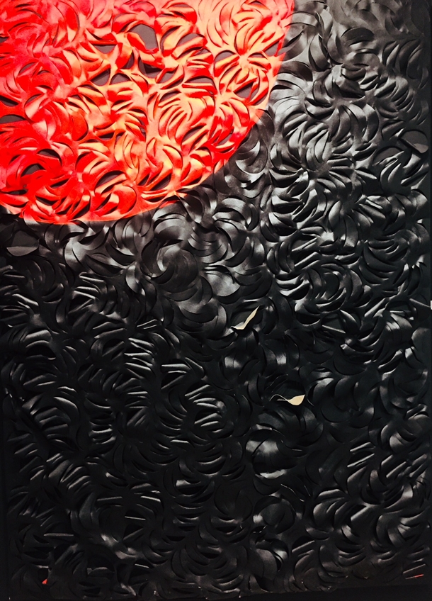 Ressam Tülin Onat'ın Sergisi “Seçilen Üzerine Birkaç Cümle” 6 Tülin Onat, Doğuş (detay) TUA