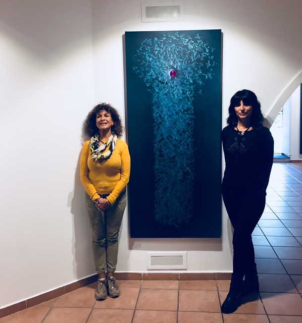 Ressam Tülin Onat'ın Sergisi “Seçilen Üzerine Birkaç Cümle” 5 Tülin Onat ve Sanat Yazarı Meral Bostancı