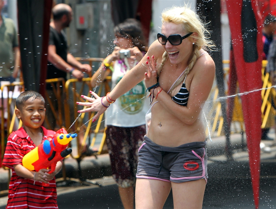 Songkran Water Festival Kicks Off In Thailand