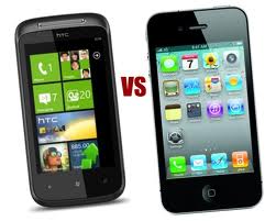 Microsoft Phone vs Apple Iphone