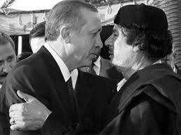 Turkish PM Erdogan Gaddafi no more pals