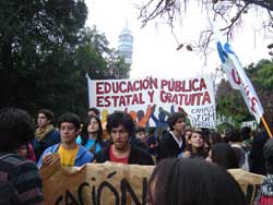 High School Students go on National Strike in Chile
