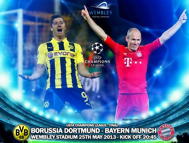 Champions League Final 2013: Bayern Munich vs Borussia Dortmund Bavarians one step further in Wembley, Preview / UEFA News