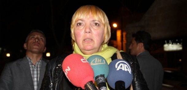 Turkey Riot:German Green Party Leader Claudia Roth 