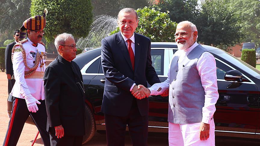 Turkish President Heads High-Level Delegation To India