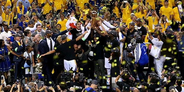 Golden State Warriors Win Second NBA Championship In Three Seasons