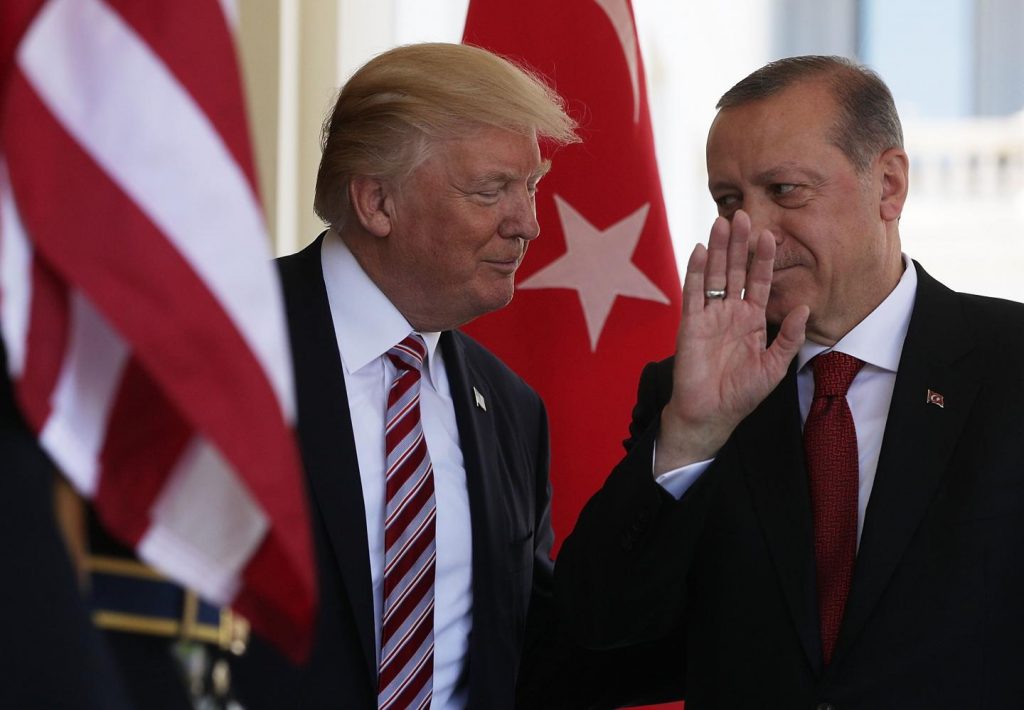 Erdogan, Trump Discuss Turkey's Syria Operation Olive Branch