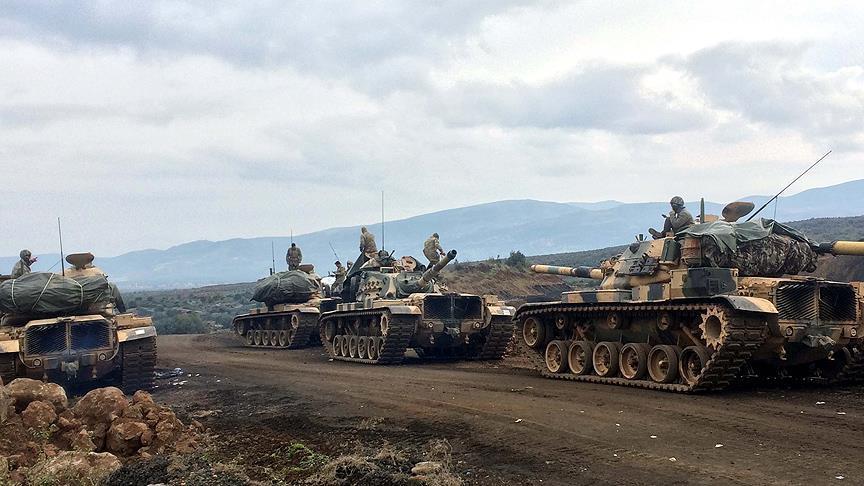 Turkish Army Destroys PYD/PKK Positions Which Target Northwestern Syria