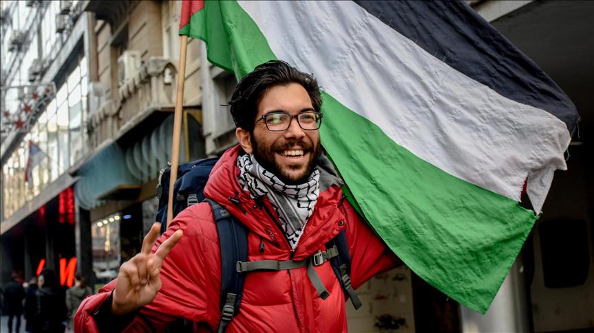 Swedish activist to walk 5,000 kilometers for Palestine