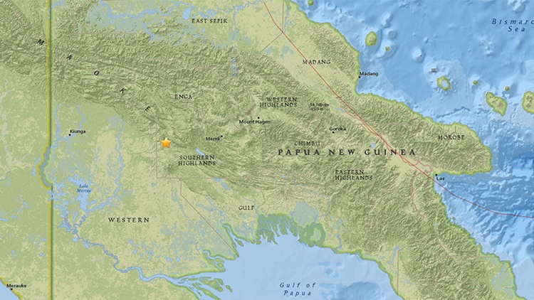 Strong Earthquake Strikes Indonesia’s Papua Islands