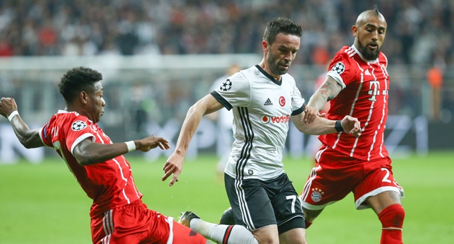 Bayern Munich knocks Besiktas out of Champions League