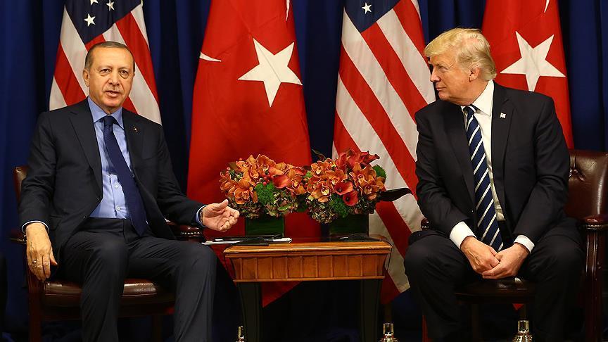 President Erdogan, Trump discuss Syria in phone call