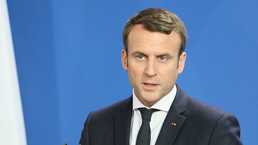 Assad regime behind Douma chemical attack says French President Emmanuel Macron