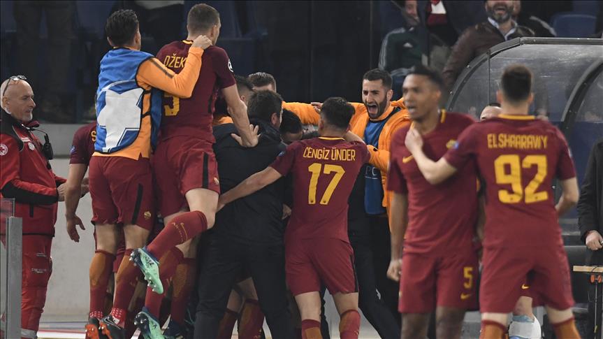 Roma eliminate Barcelona in Champions League