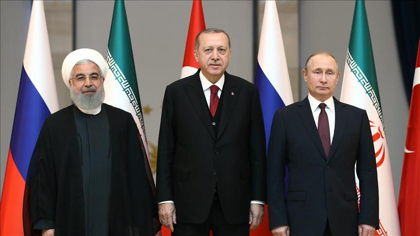 Turkish, Russian and Iranian presidents to hold joint news conference
