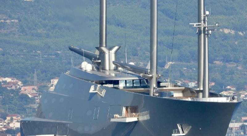 sailing yacht seized in italy