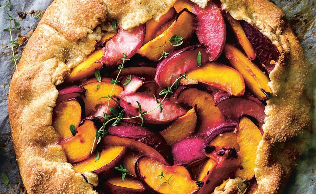 Peach And Thyme Pie Recipe NationalTurk