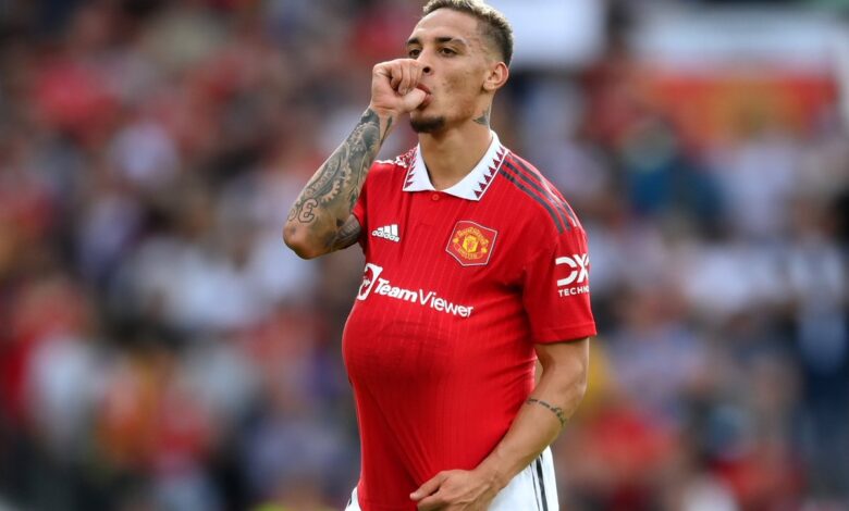Antony made history at Manchester United