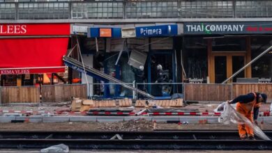 Explosion in Kinkerstraat