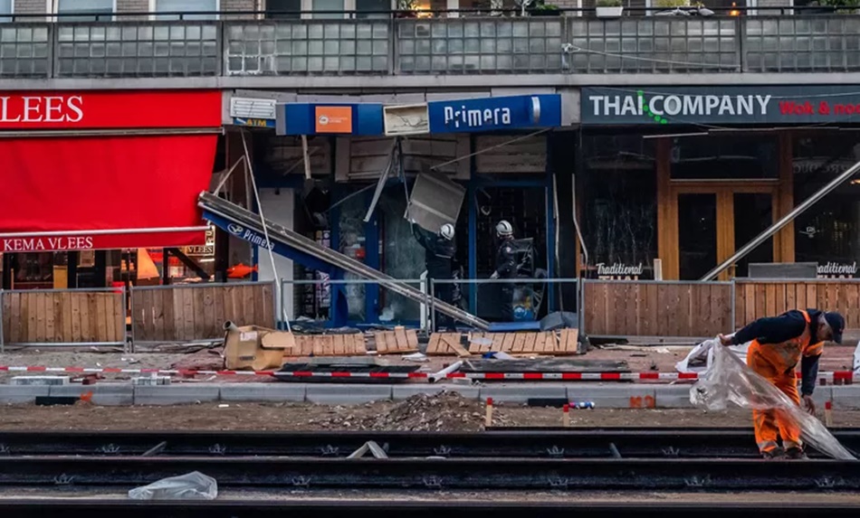 Explosion in Kinkerstraat