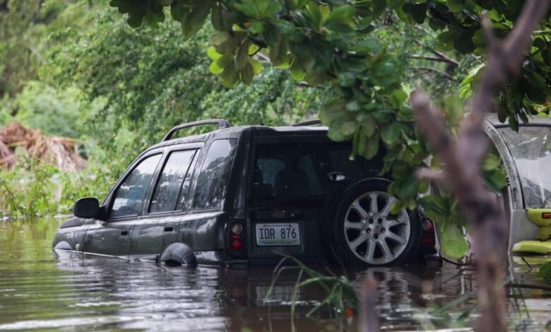 Hurricane Fiona in Turks and Caicos Islands