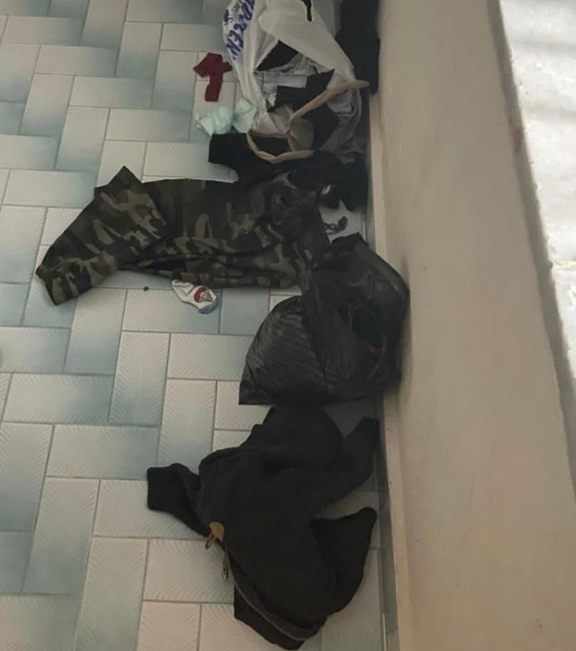 Camouflage pants worn by Syrian suspect Ahlam Albashir, who planted the bomb in the terrorist attack on Beyoğlu Istiklal Street, were found in the house where she was caught in Küçükçekmece.
