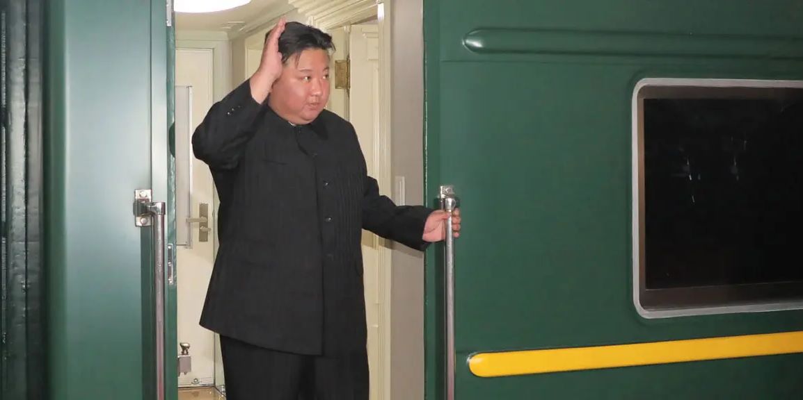 Kim Jong-un in Russia