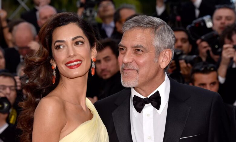 George & Amal Clooney