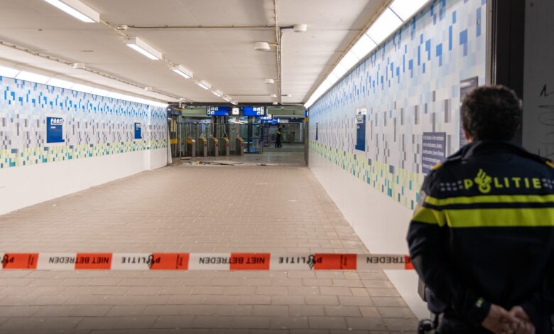 Explosion in Amsterdam: Train services were stopped