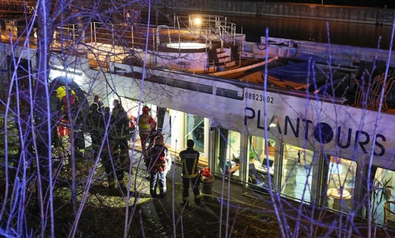 Cruise accident in Danube