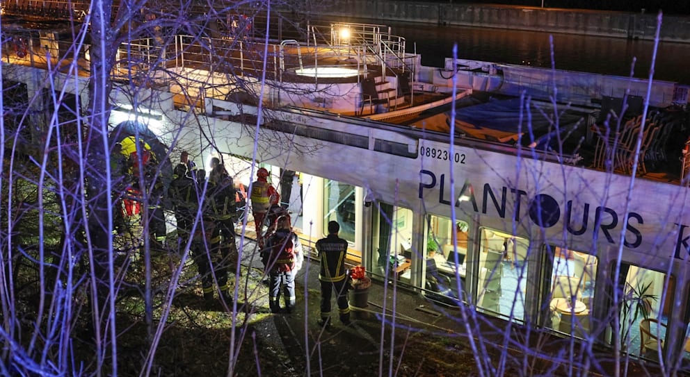 Cruise accident in Danube