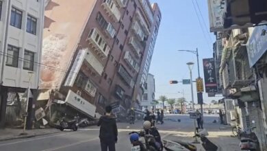 Earthquake in Taiwan