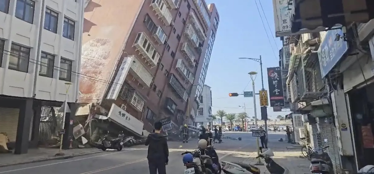 Earthquake in Taiwan